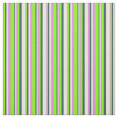 Violet, Chartreuse, donkergrijs en mint crème Stof (Swatch)