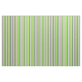 Violet, Chartreuse, donkergrijs en mint crème Stof (Fat Quarter)