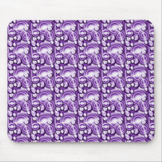 Violet cirkels patroon muismat