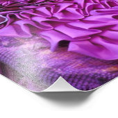 Violet Costume bij de carnaval van Venetië Foto Afdruk (Hoek)