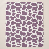 Violet Cow Sherpa Deken (Voorkant)