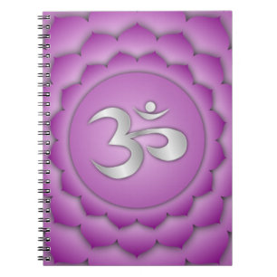 Violet Crown Chakra Chi Energy Spiritueel Zen Notitieboek