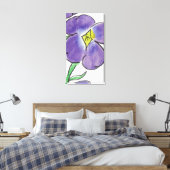 "Violet" D.C.B.-2022 Canvas Afdruk (Insitu (Slaapkamer))