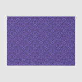 Violet  Damask Tissuepapier (Voorkant)