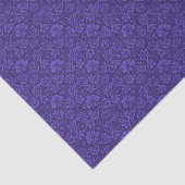 Violet  Damask Tissuepapier (Detail)