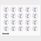 Violet de Kat Sticker (Ontmoet de Mews) (Vel)