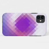 Violet diamant naadloos grafisch Case-Mate iPhone case (Achterkant (horizontaal))