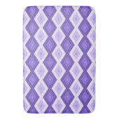 Violet diamantpatroon badmat (Voorkant Verticaal)