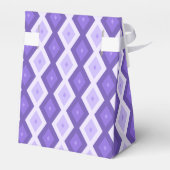 Violet diamantpatroon bedankdoosjes (Achterkant)