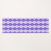Violet diamantpatroon yogamat (Achterkant (horizontaal))