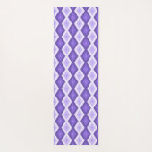 Violet diamantpatroon yogamat (Achterkant)