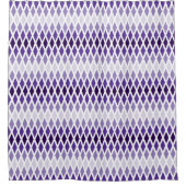 Violet Diamond Ombre Douchegordijn (Voorkant)