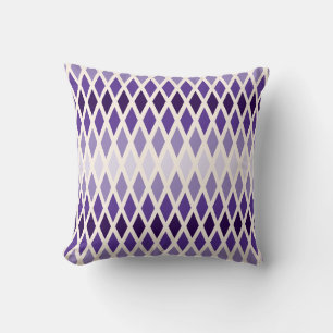 Violet Diamond Ombre Kussen