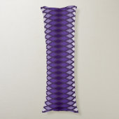 Violet Diamond Ombre Lichaamskussen (Voorkant Verticaal)