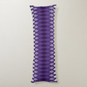 Violet Diamond Ombre Lichaamskussen (Achterkant (Verticaal))