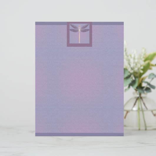 Violet Dragonfly (Staand voorkant)