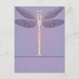 Violet Dragonfly Briefkaart