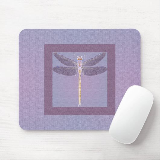 Violet Dragonfly Muismat (Met muis)