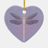 Violet Dragonfly Ornament (Voorkant)