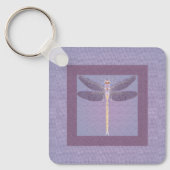 Violet Dragonfly Sleutelhanger (Voorkant)