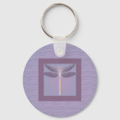 Violet Dragonfly Sleutelhanger (Voorkant)