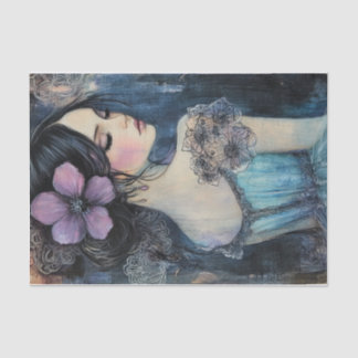 Violet Dreams Waterverf Tissuepapier