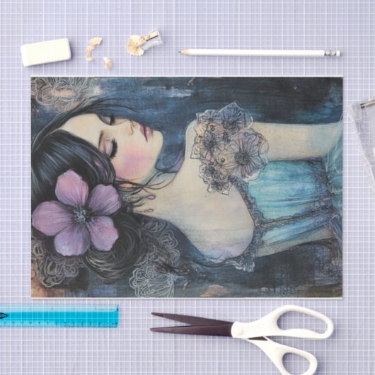 Violet Dreams Waterverf Tissuepapier (Craft)