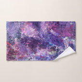 Violet drups onthouding bad handdoek (Handdoek)