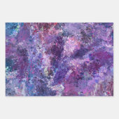 Violet drups onthouding inpakpapier vel (Voorkant 2)