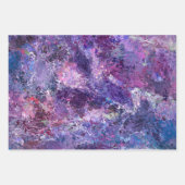 Violet drups onthouding inpakpapier vel (Voorkant)