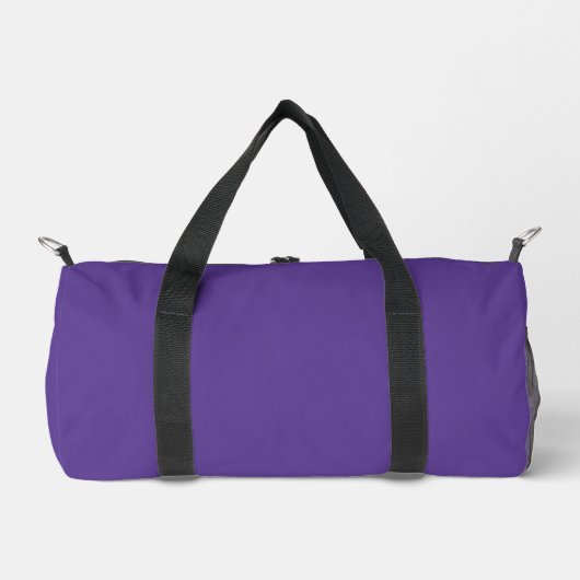 Violet Duffle Bag – Minimale look, Max Space Plunjezak (Voorkant)