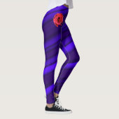 Violet Elegance Flamingo Leggings (Rechts)
