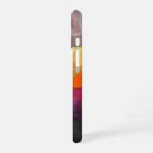 Violet Ember Velden iPhone 16 Hoesje (Linkerkant)