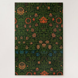 Violet en Akelei (door William Morris) Legpuzzel