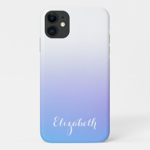 Violet- en blauw ombre-design Case-Mate iPhone case