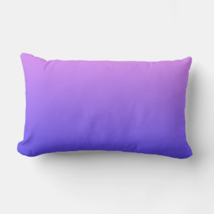 Violet en blauw verloop kussen