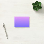 Violet en blauw verloop post-it® notes (Kantoor)