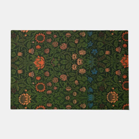 Violet en Columbine (door William Morris) Deurmat (Voorkant)