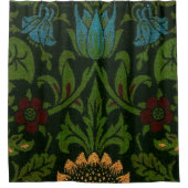 Violet en Columbine door William Morris Douchegordijn (Voorkant)