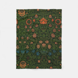 Violet en Columbine (door William Morris) Fleece Deken
