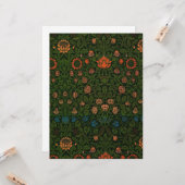 Violet en Columbine (door William Morris) Kaart (Voorkant / Achterkant in situ)