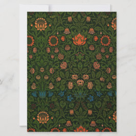 Violet en Columbine (door William Morris) Kaart