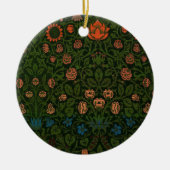 Violet en Columbine (door William Morris) Keramisch Ornament (Voorkant)