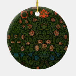 Violet en Columbine (door William Morris) Keramisch Ornament