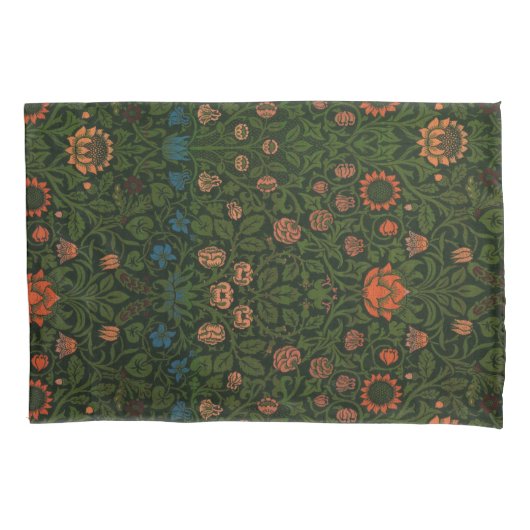 Violet en Columbine (door William Morris) Kussensloop (Voorkant-Links)