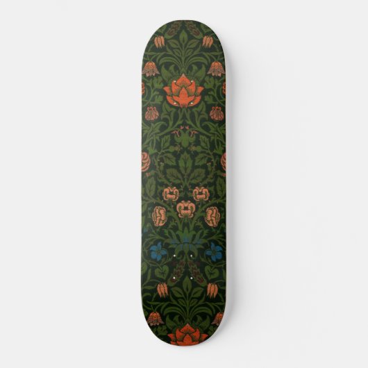 Violet en Columbine (door William Morris) Persoonlijk Skateboard (Voorkant)
