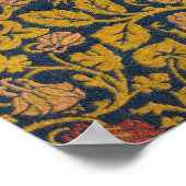 Violet en Columbine door William Morris Poster (Hoek)