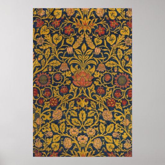 Violet en Columbine door William Morris Poster (Voorkant)