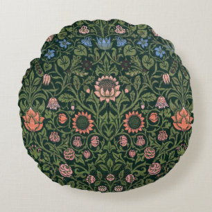 Violet en Columbine door William Morris Rond Kussen