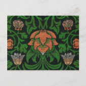 Violet en Columbine, William Morris Briefkaart (Voorkant)